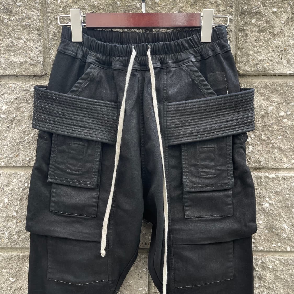 [S] 릭오웬스 다크쉐도우 태권도 왁스 데님팬츠 상품이미지3