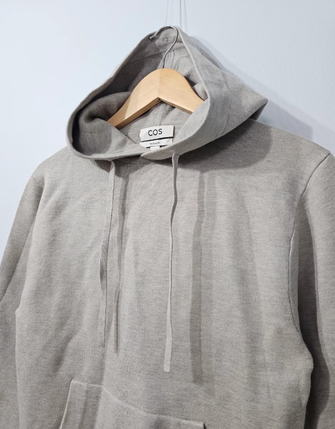 COS 코스 그레이 후드티 ~55 상품이미지2
