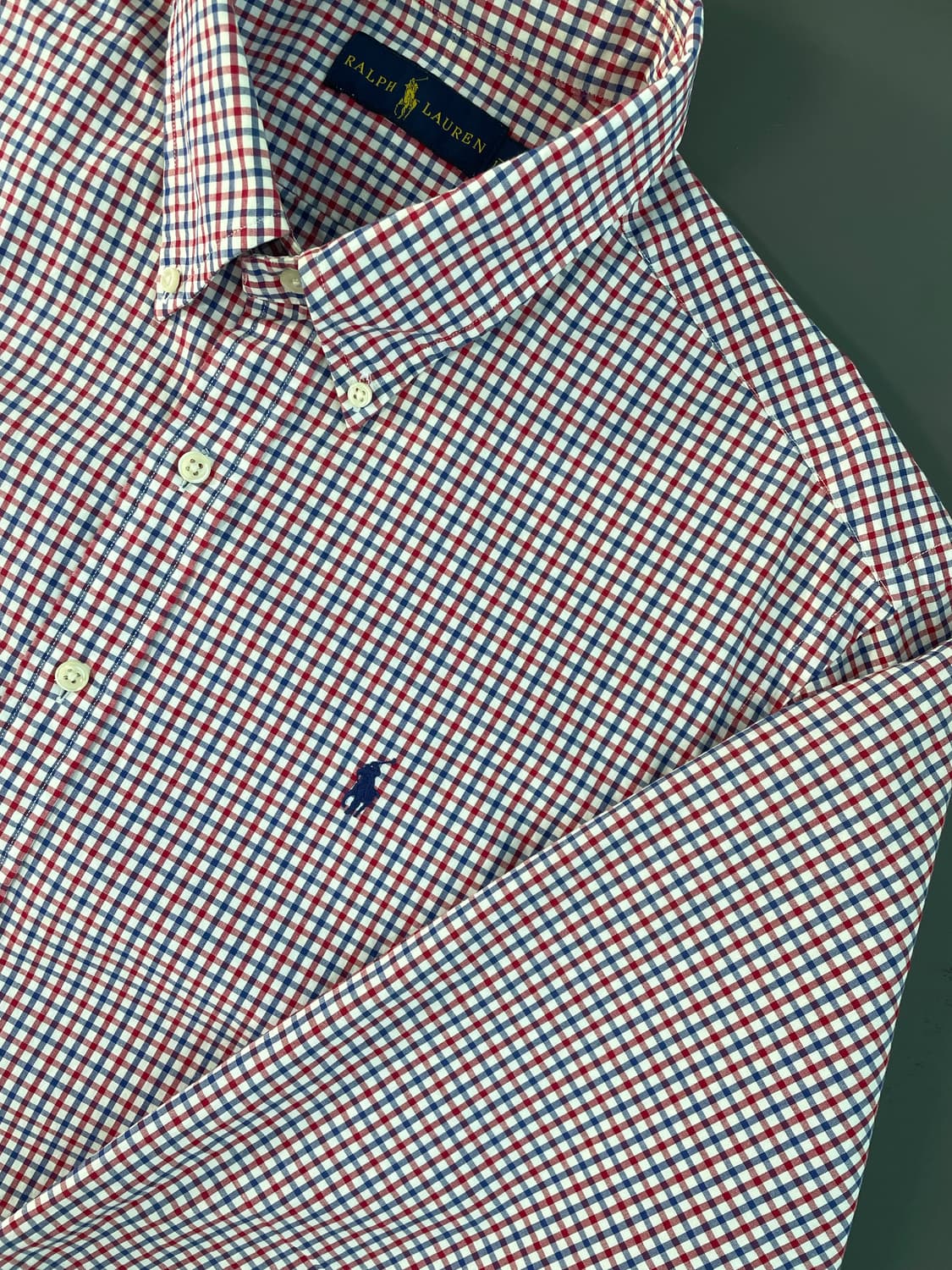 [XL] 폴로 랄프로렌 코튼 깅엄셔츠 상품이미지4