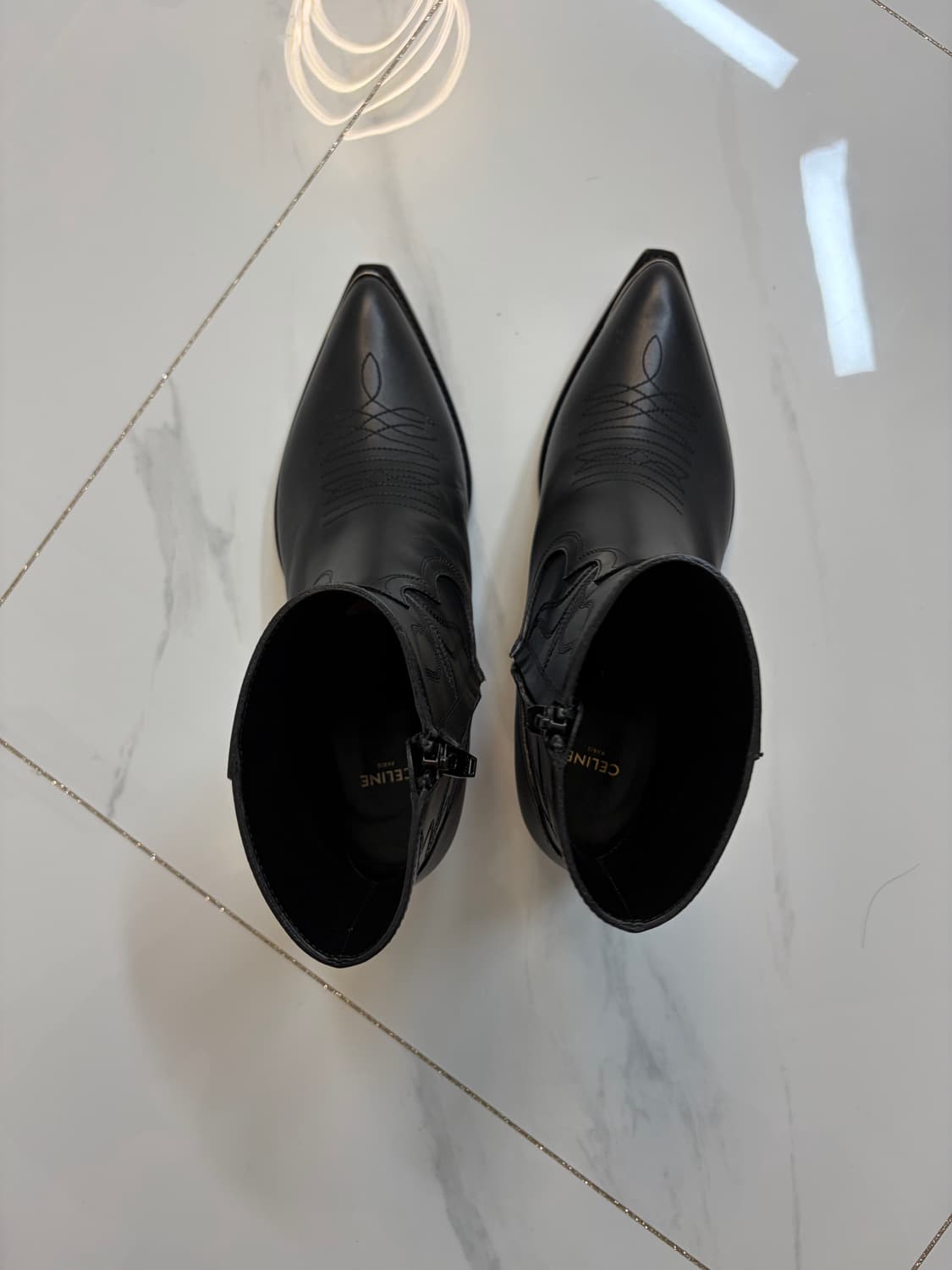 [42] 셀린느 스틸토 웨스턴 부츠 상품이미지8