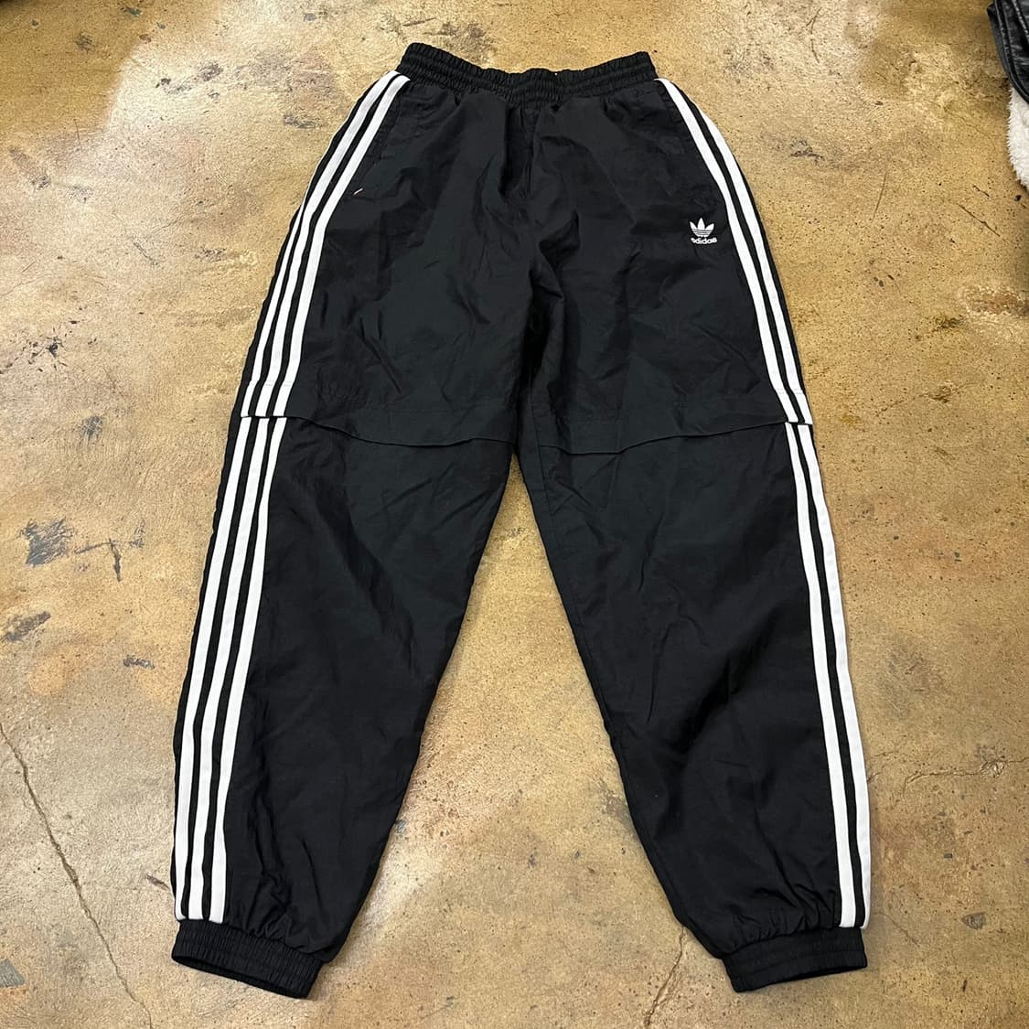 [정품/S] 아디다스 삼선 트레이닝 바지 블랙 b16 상품이미지2