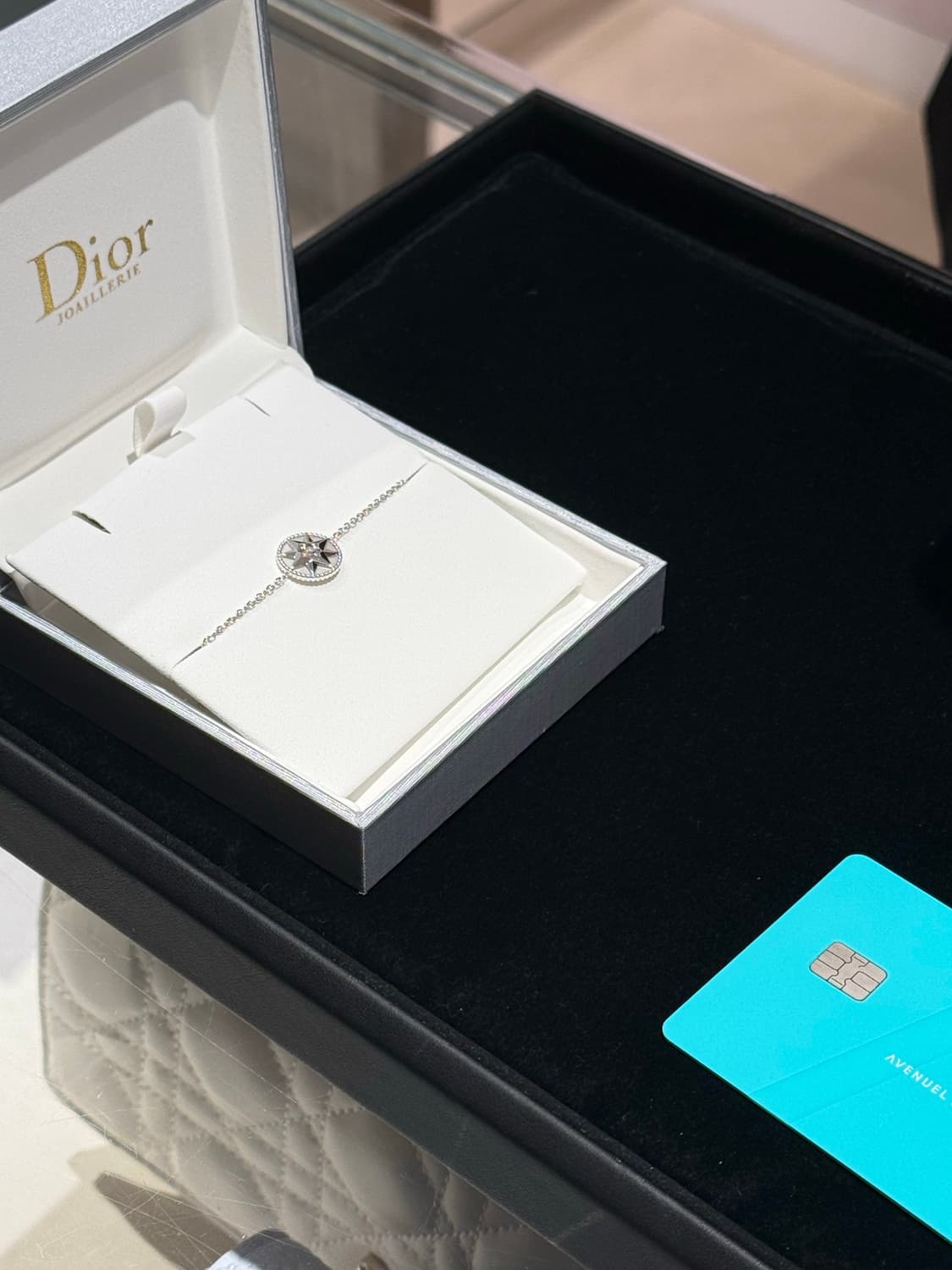 디올 로즈드방 팔찌 화이트골드 상품이미지4