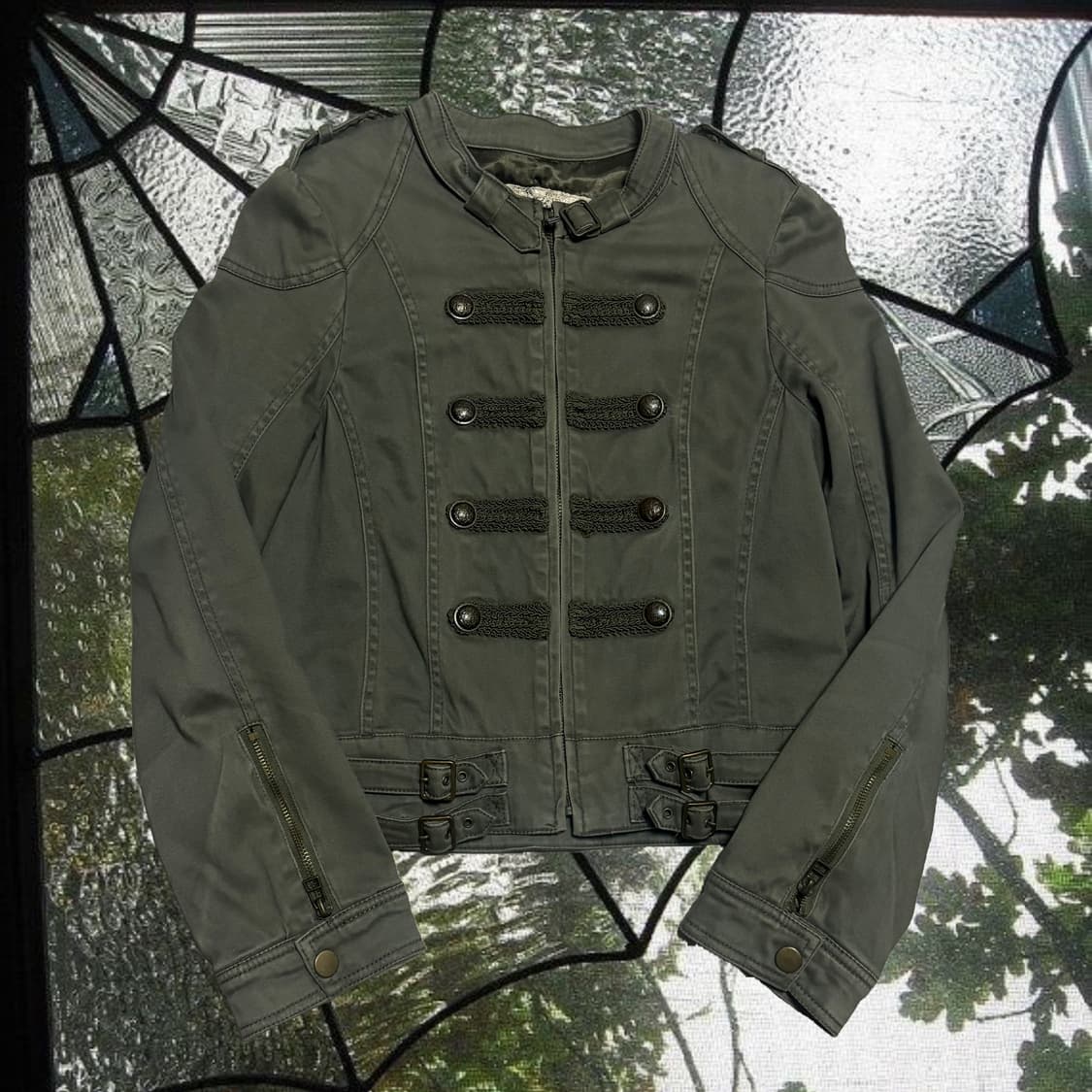 카키 나폴레옹 자켓 상품이미지1