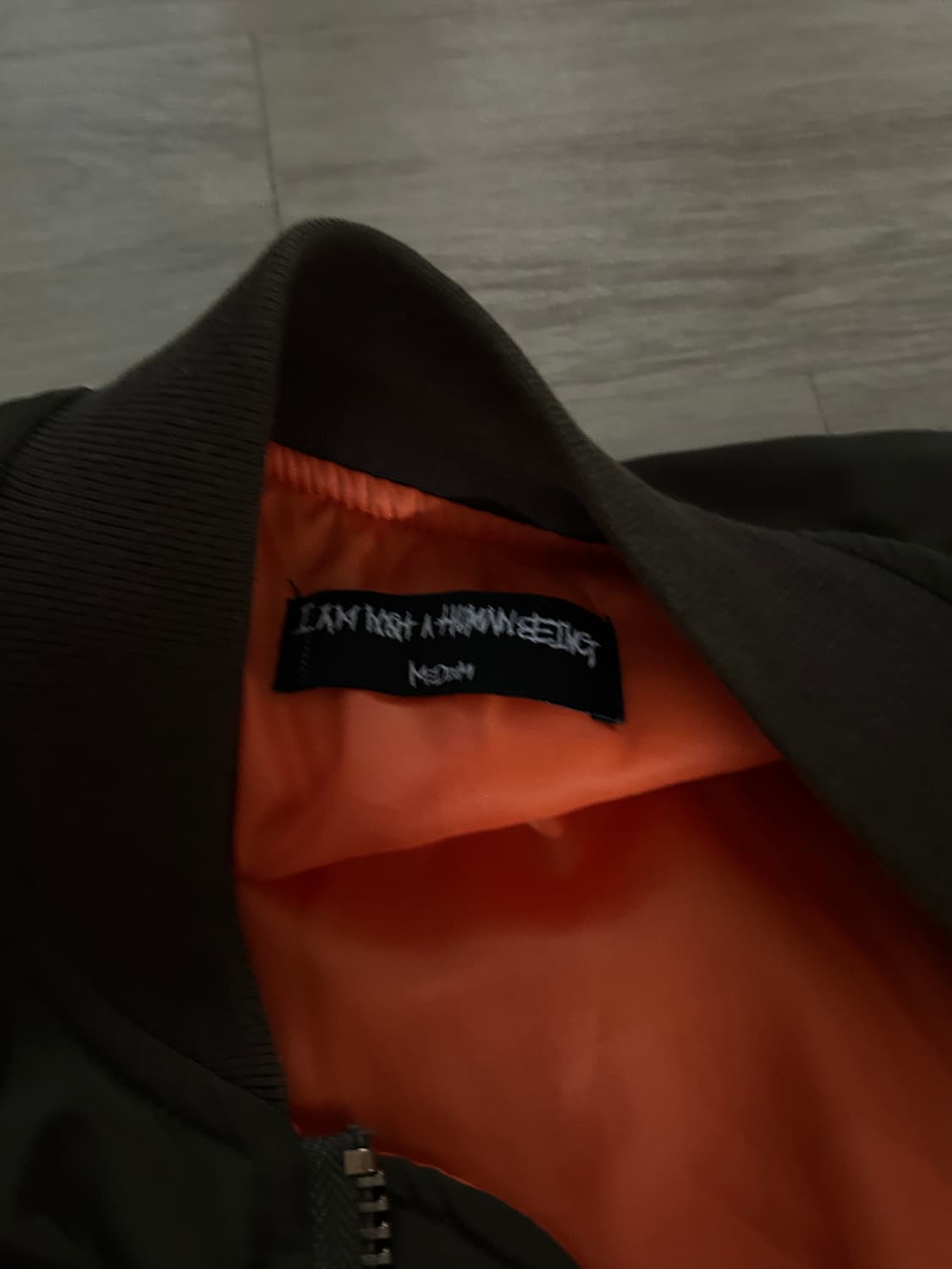 아임낫어휴먼비잉 MA-1 상품이미지6