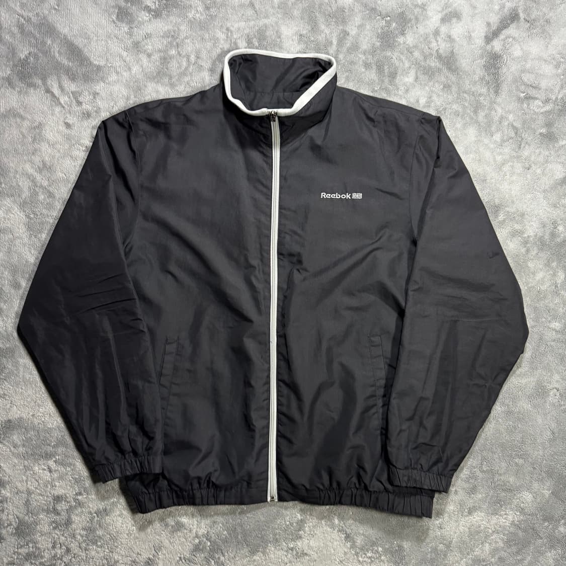 리복 빈티지 블랙 바람막이 상품이미지1