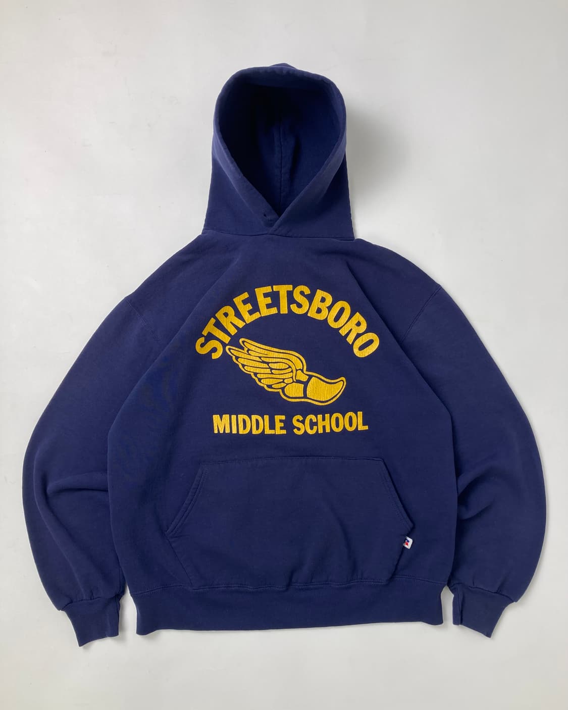 90s Russell Hoodie (navy) 상품이미지1