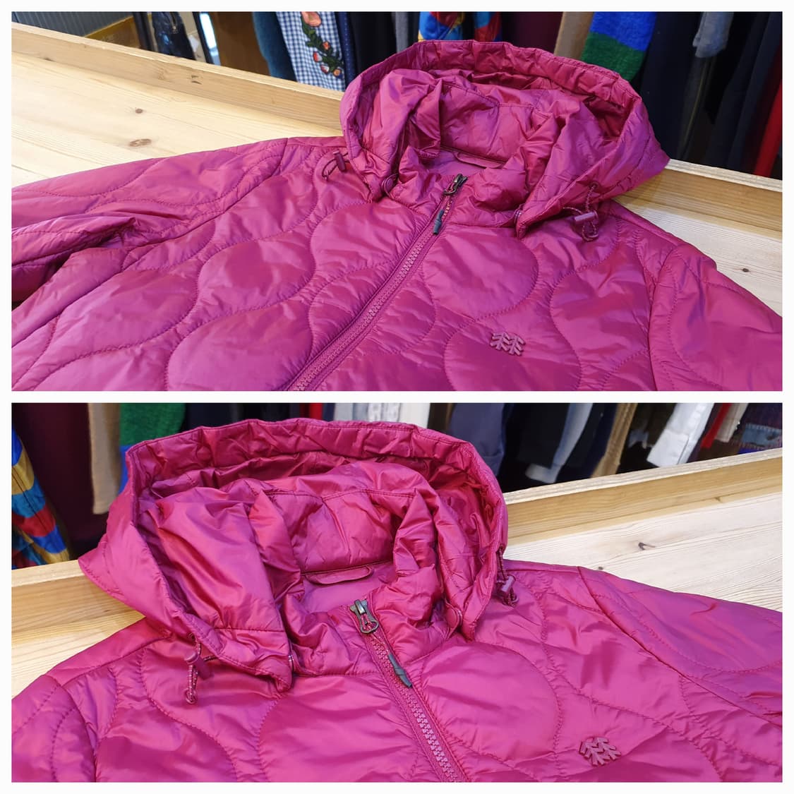 55.코오롱 경량패딩 후드점퍼 상품이미지4