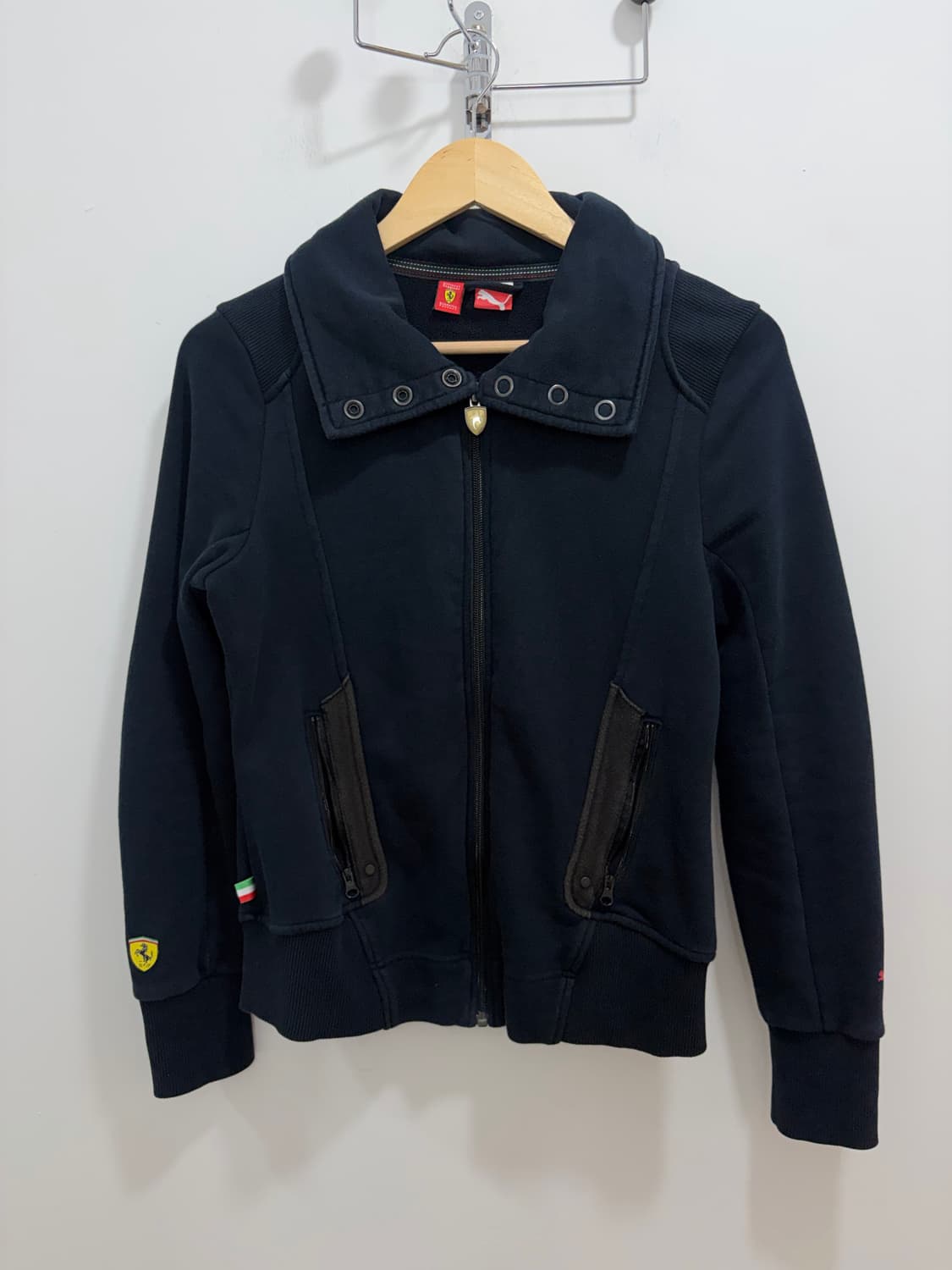 퓨마 x 페라리 코튼 하이넥 자켓 집업 상품이미지5