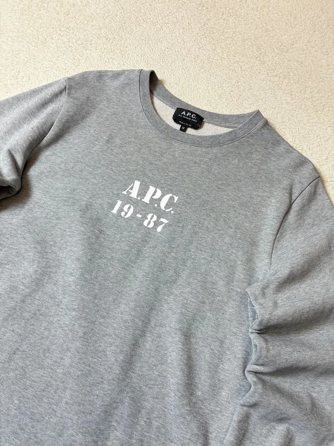 아페쎄 APC 멜리사 로고 프린트 맨투맨 PN7773 상품이미지2