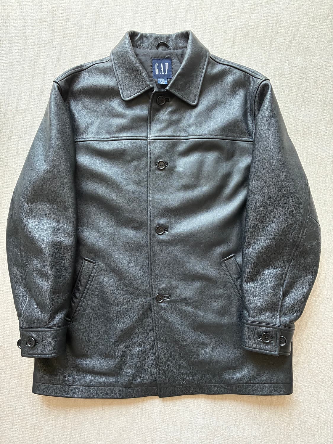 올드 갭 레더 카코트 L사이즈 상품이미지1