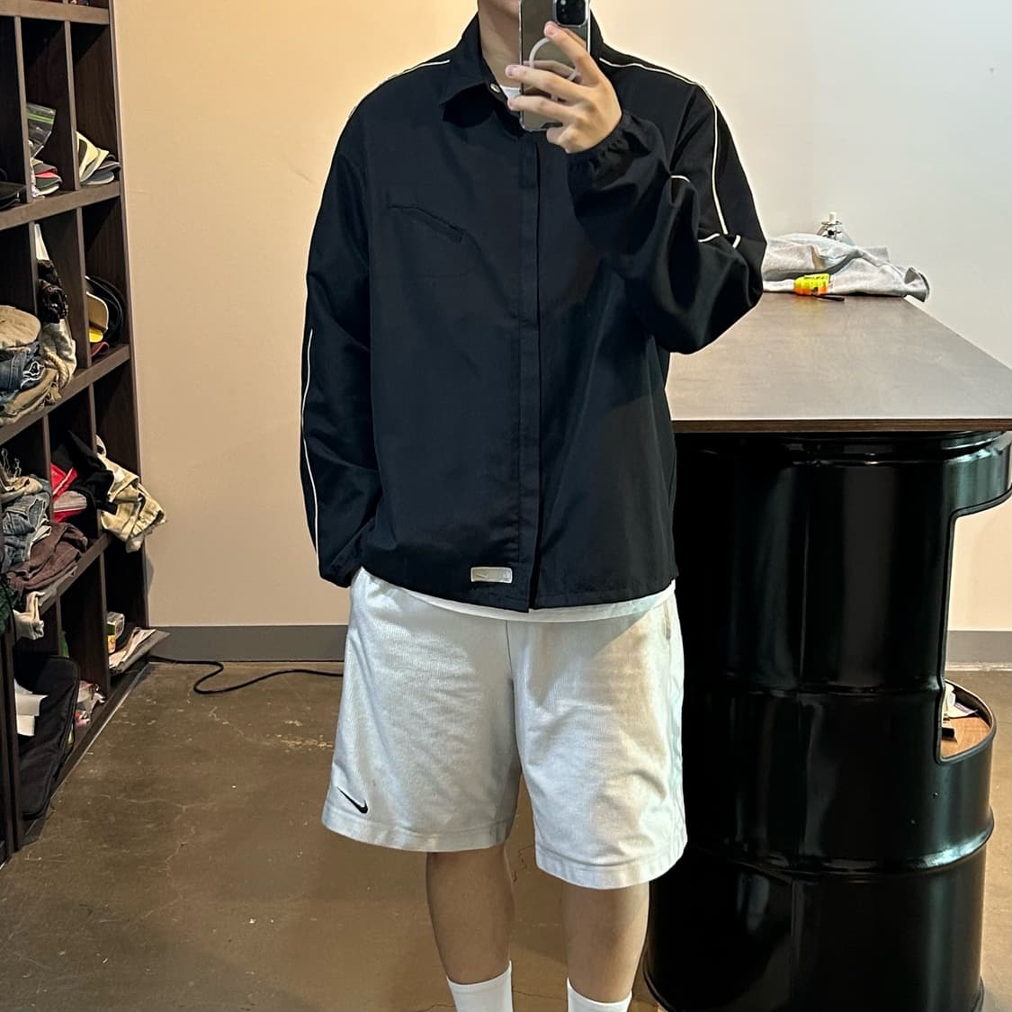 00s 나이키 미니멀 셔츠자켓 상품이미지9