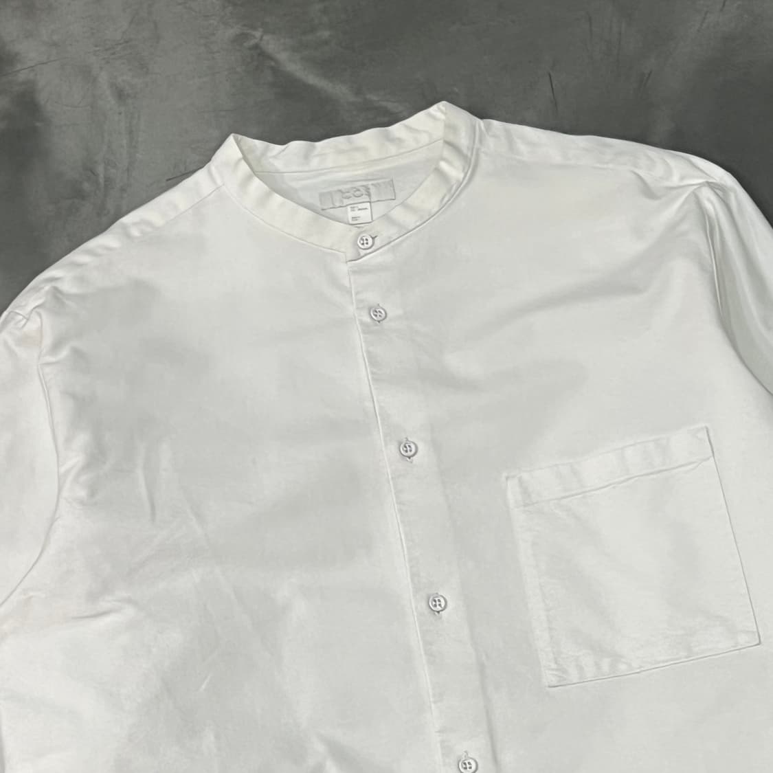  코스 차이나카라 화이트 셔츠 y14872 상품이미지3