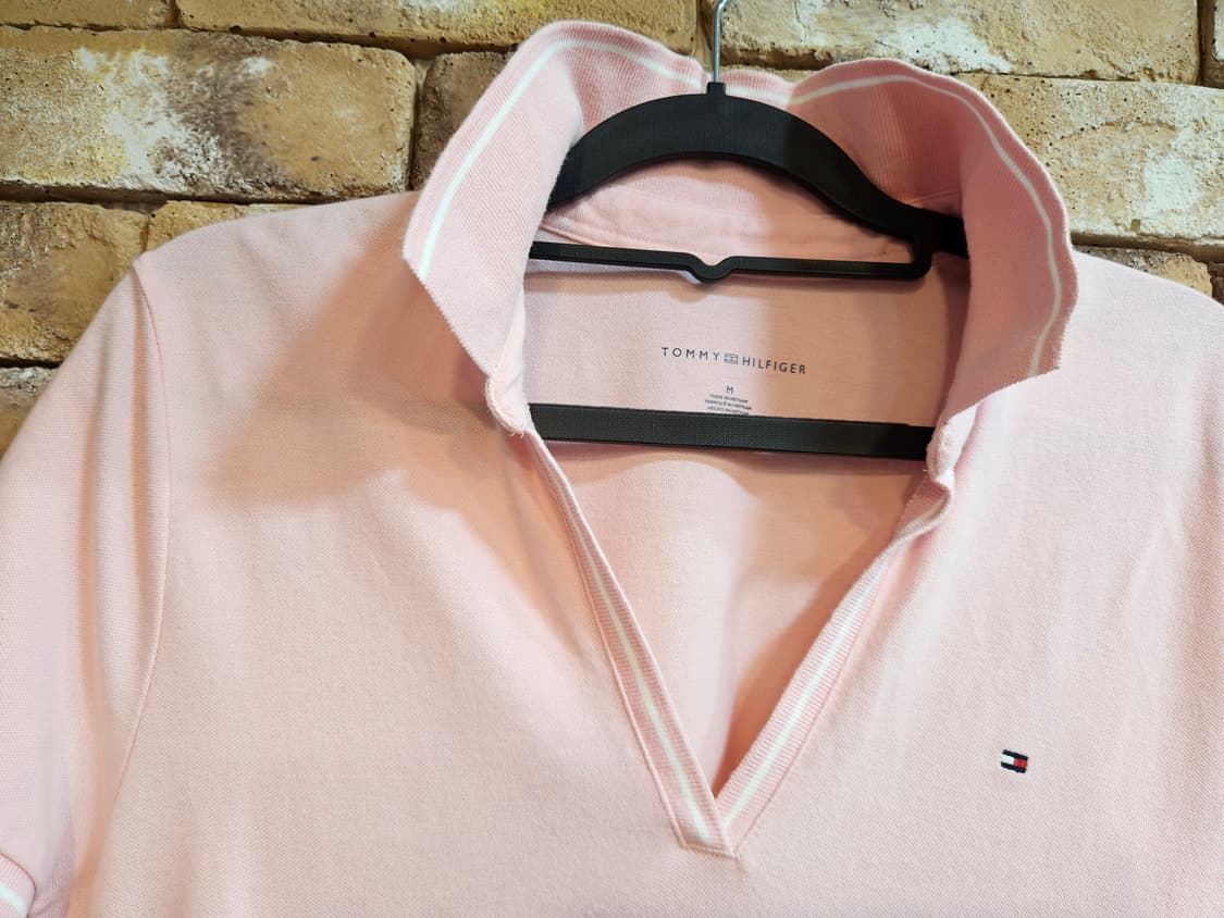 타미힐피거 핑크색 폴로 원피스 상품이미지3