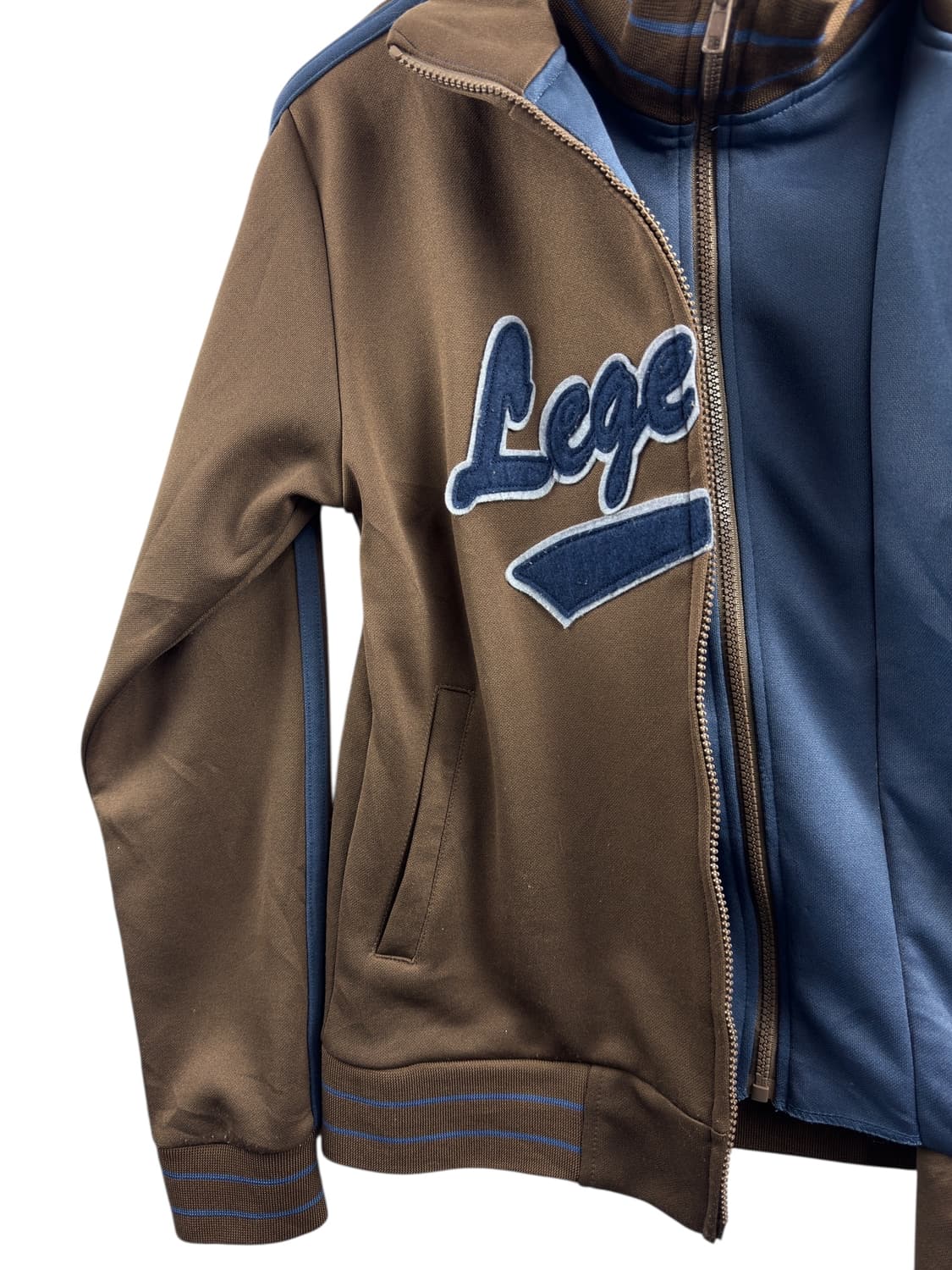 JPN Y2K 브라운 이중 집업1541 상품이미지5