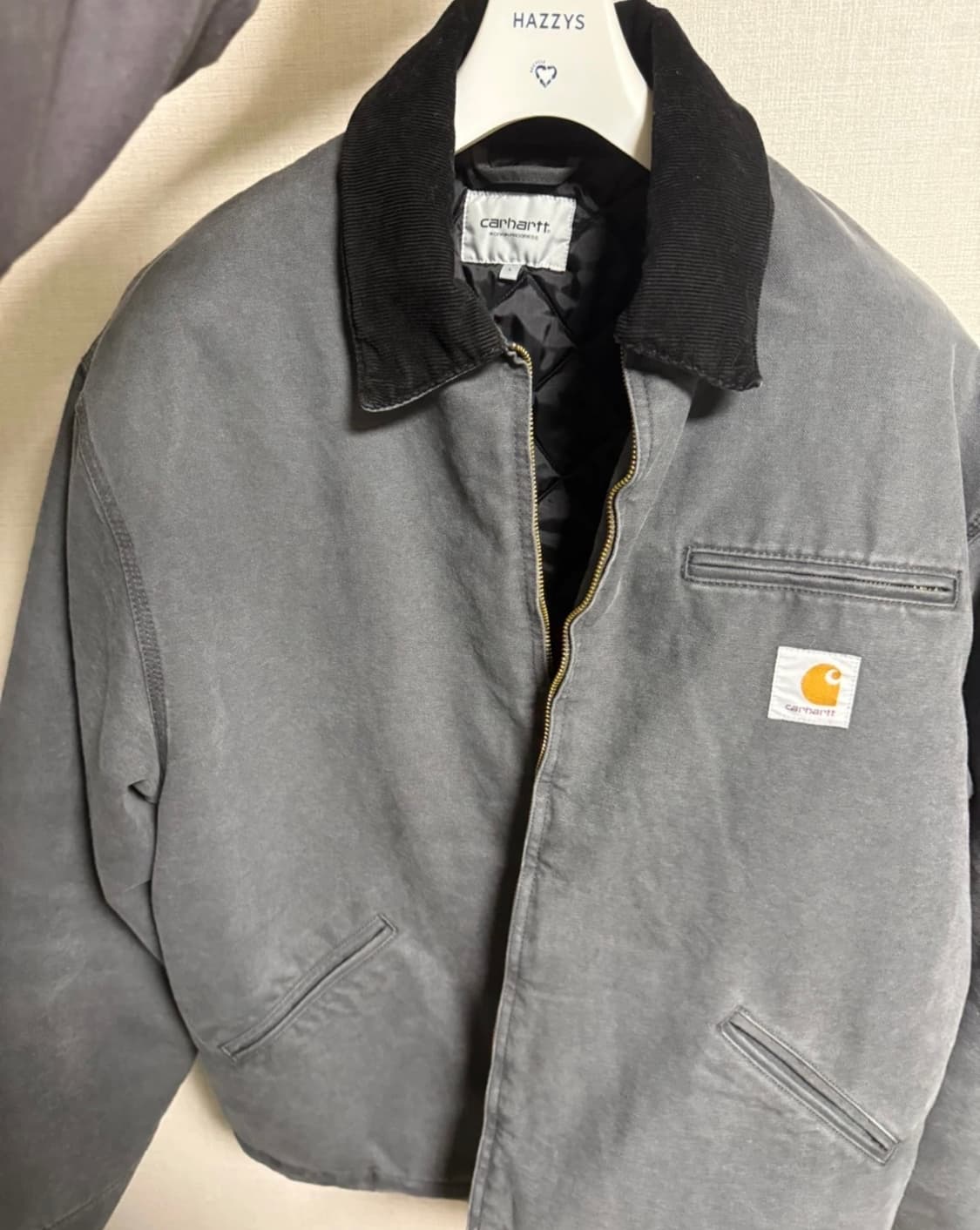 칼하트 wip op 디트로이트 자켓 그래파이트 상품이미지3