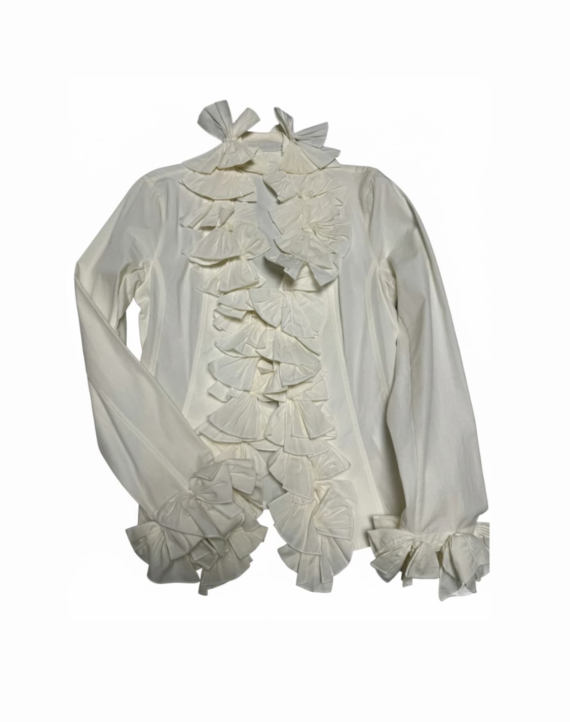 ANNE FONTAINE 프릴 블라우스 상품이미지1