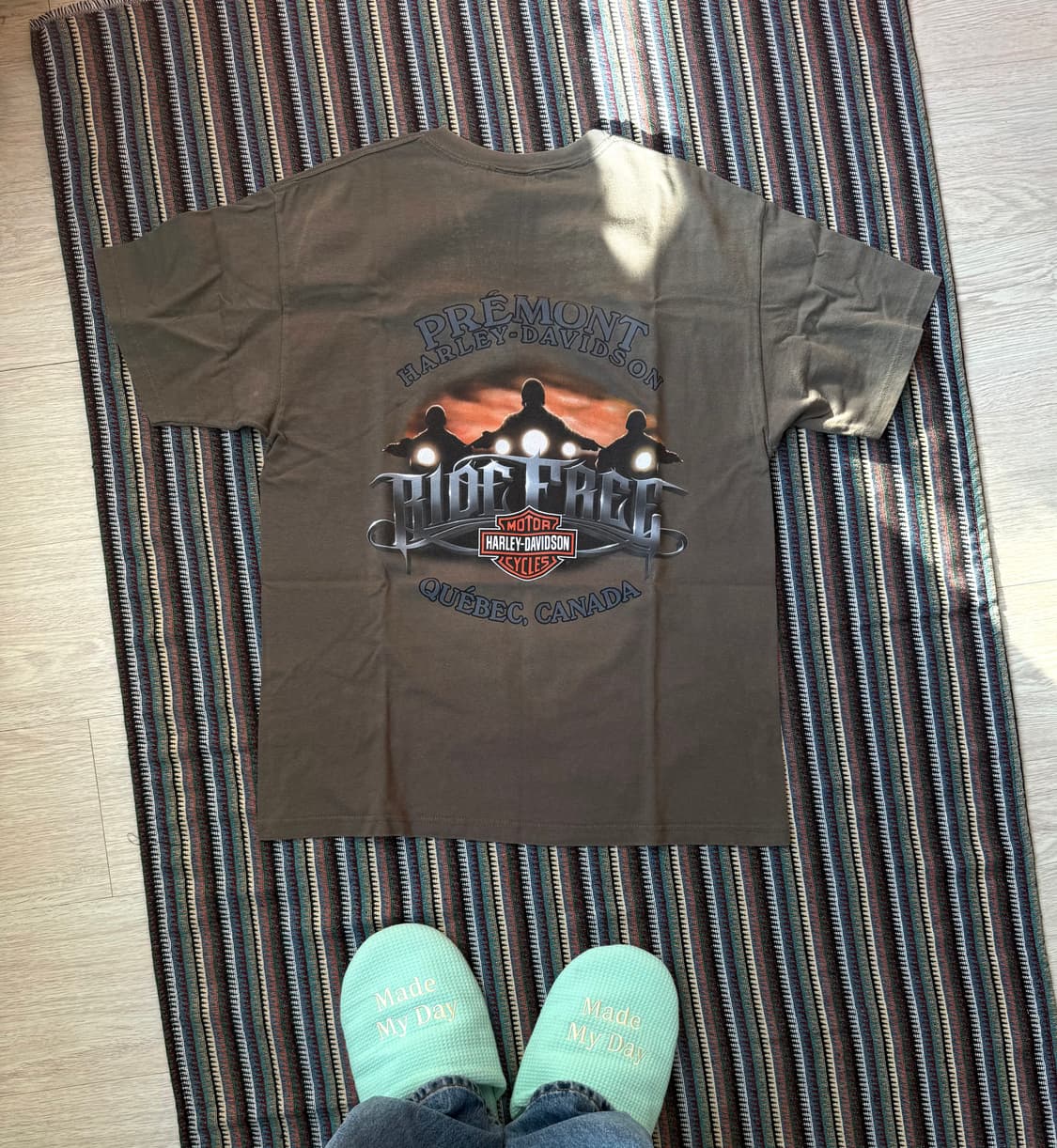 할리데이비슨 빈티지 반팔 티셔츠 상품이미지1