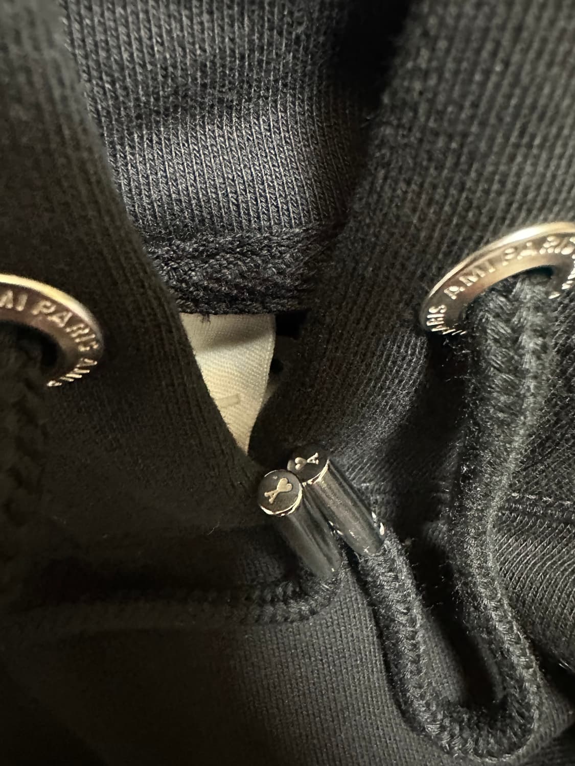 아미 파리스 블랙 후드티 상품이미지6