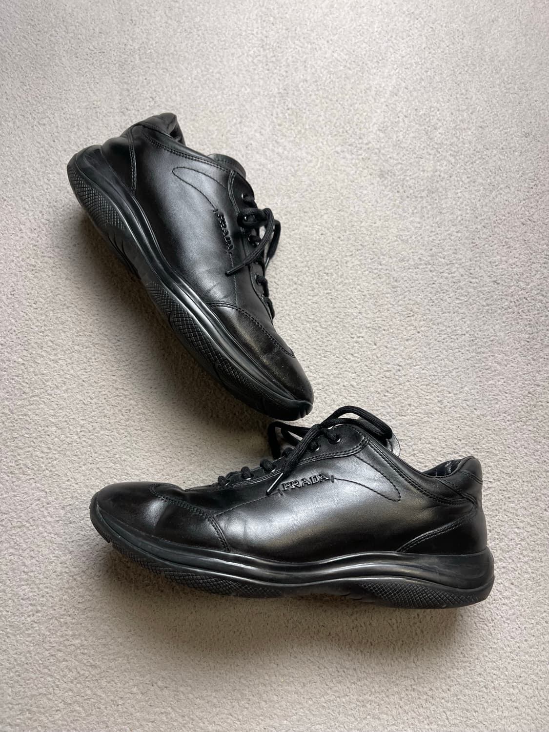 [38] PRADA LEATHER SPORTS 스니커즈-240 상품이미지4