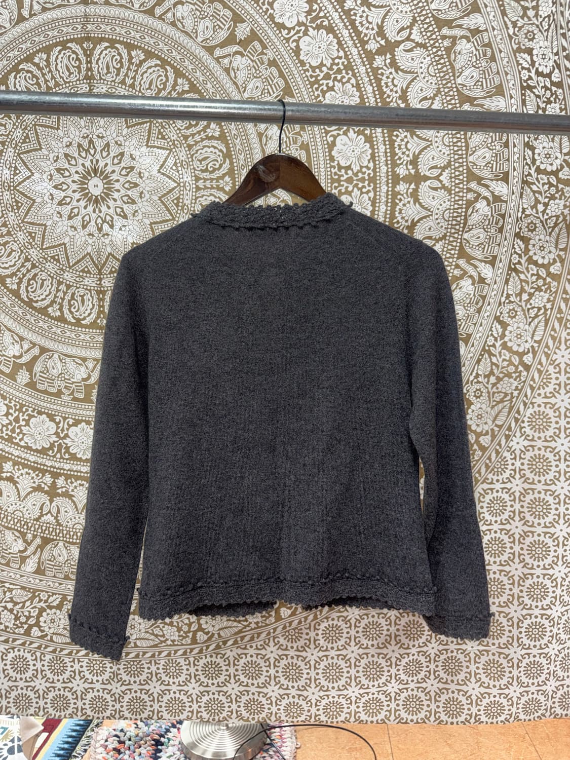 빈티지 여성 니트 가디건  상품이미지4