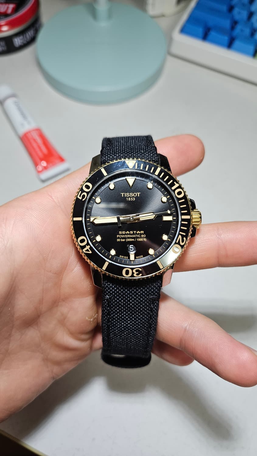 티쏘 씨스타 1000 파워매틱80 콤비 풀박스 상품이미지3