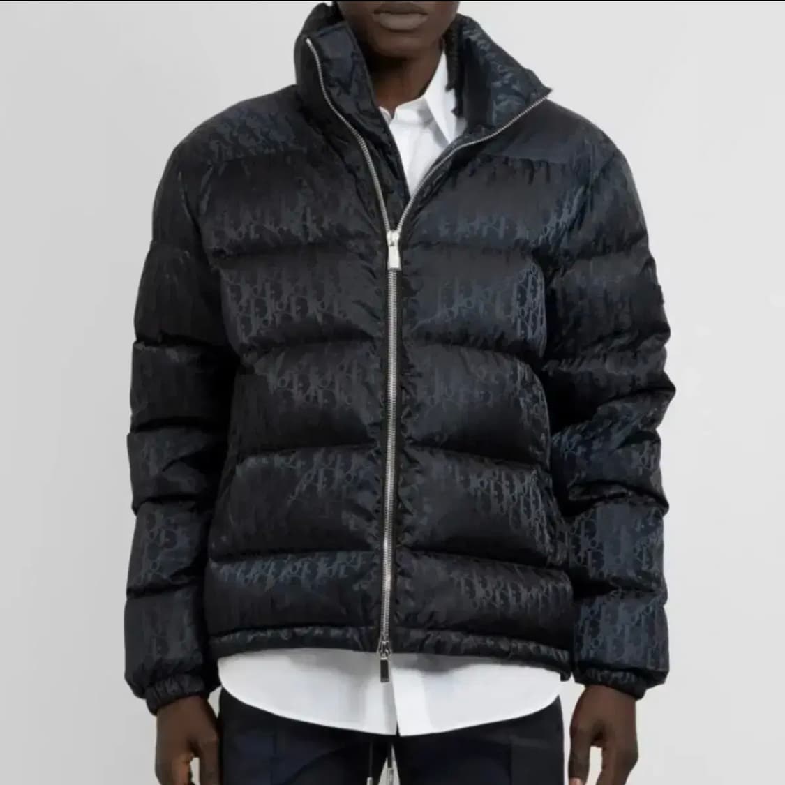 [S+급/50] 디올 오블리크 패딩 블랙 풀구성 상품이미지7