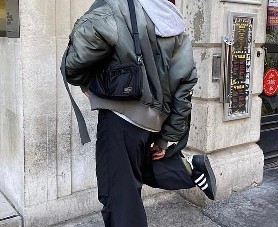 34) 아크네 스튜디오 olana 봄버 포레스트 그린 상품이미지2