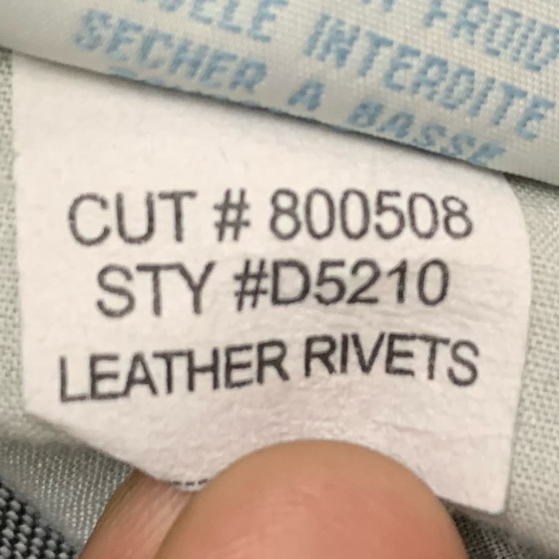 [골반기준 30] 로빈스 진 로우 부츠컷 데님팬츠 D5210 상품이미지6