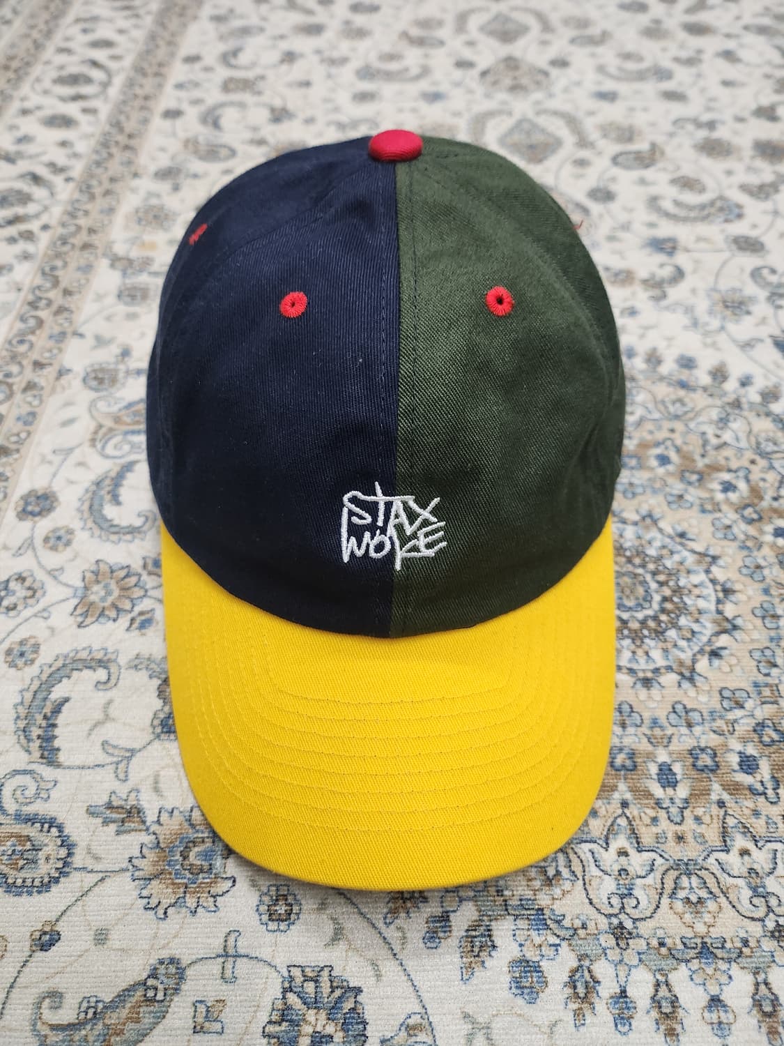 엘스팅코 컬러 블록 볼캡 상품이미지2