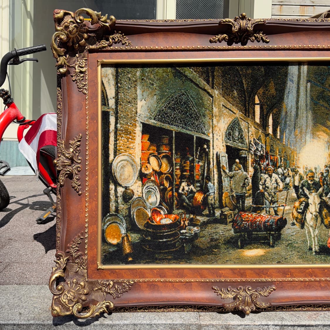 빈티지 소품 핸드메이드 태피스트리 아트워크 상품이미지5