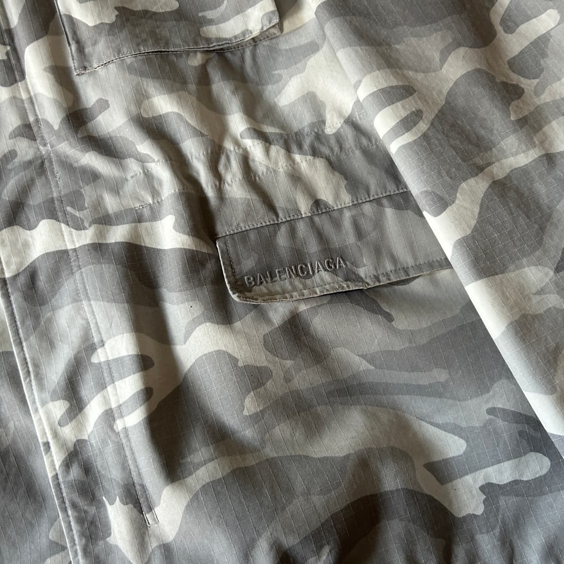 발렌시아가 카모플라쥬 바이커 아미 자켓 상품이미지7