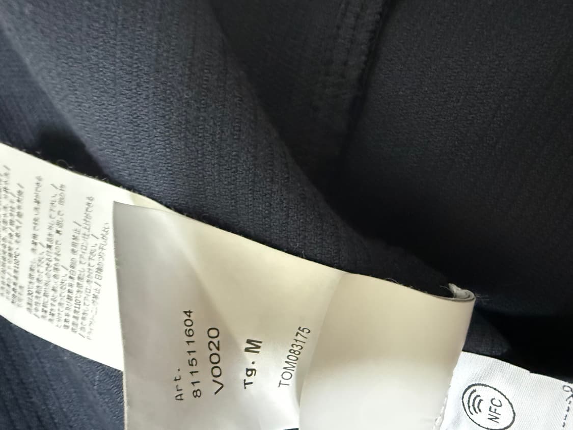 스톤 아일랜드 11604 코듀로이 셔츠 자켓 네이비 블루 - 24FW 상품이미지9