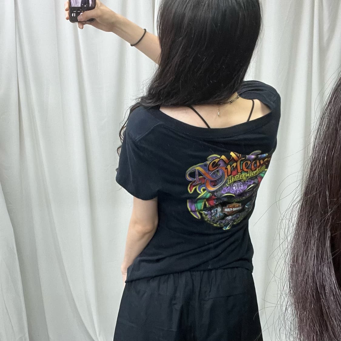 Harley davidson black T-shirts 상품이미지4