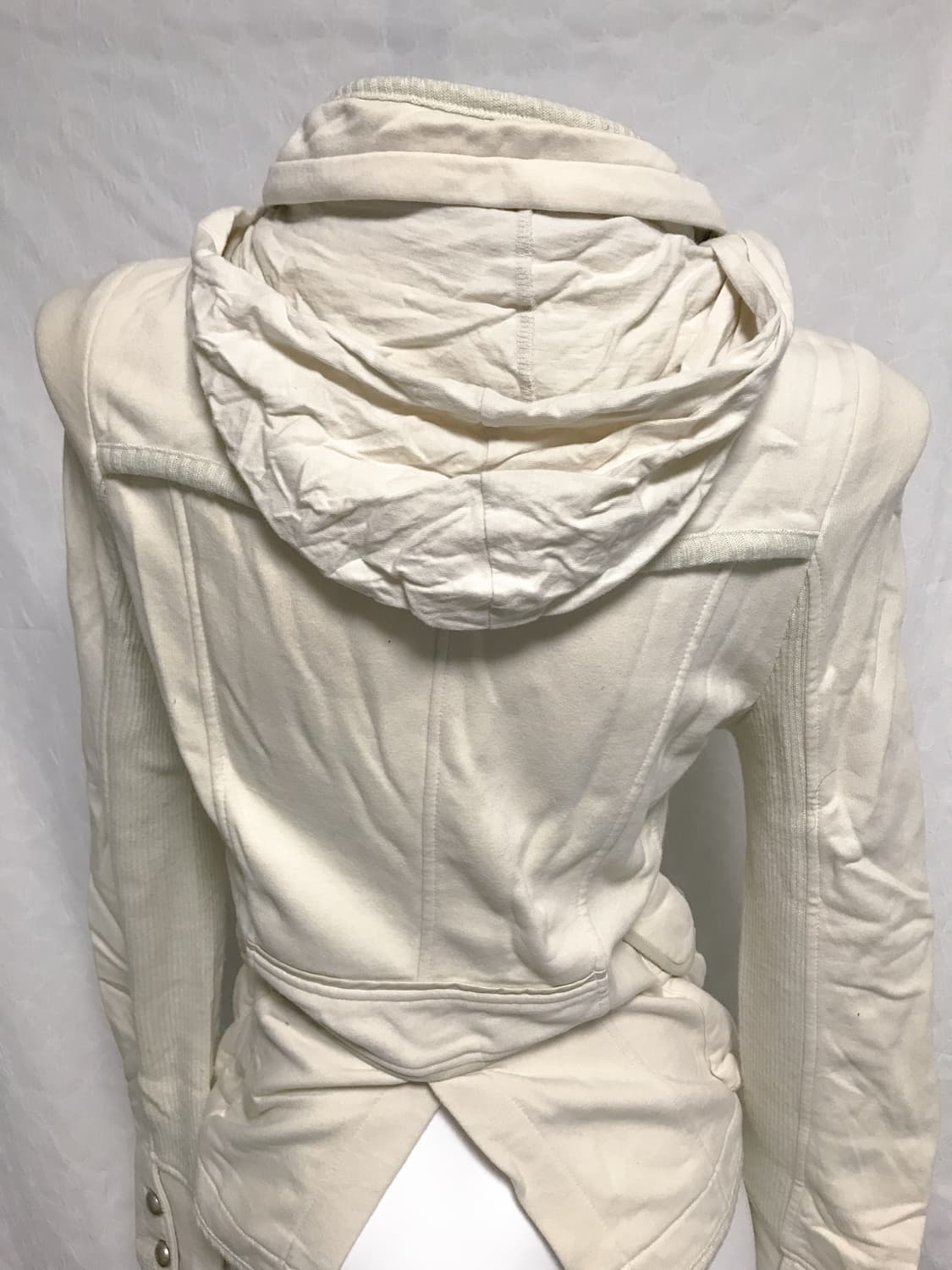 빈티지 00s y2k 빅 카라슬릿 디테일 투웨이 자켓 상품이미지4