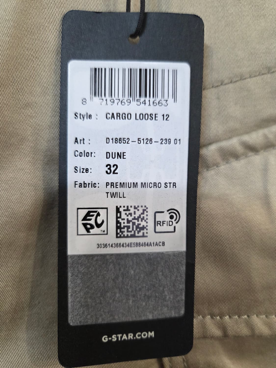 G-Star RAW 카고 반바지 32사이즈 상품이미지8