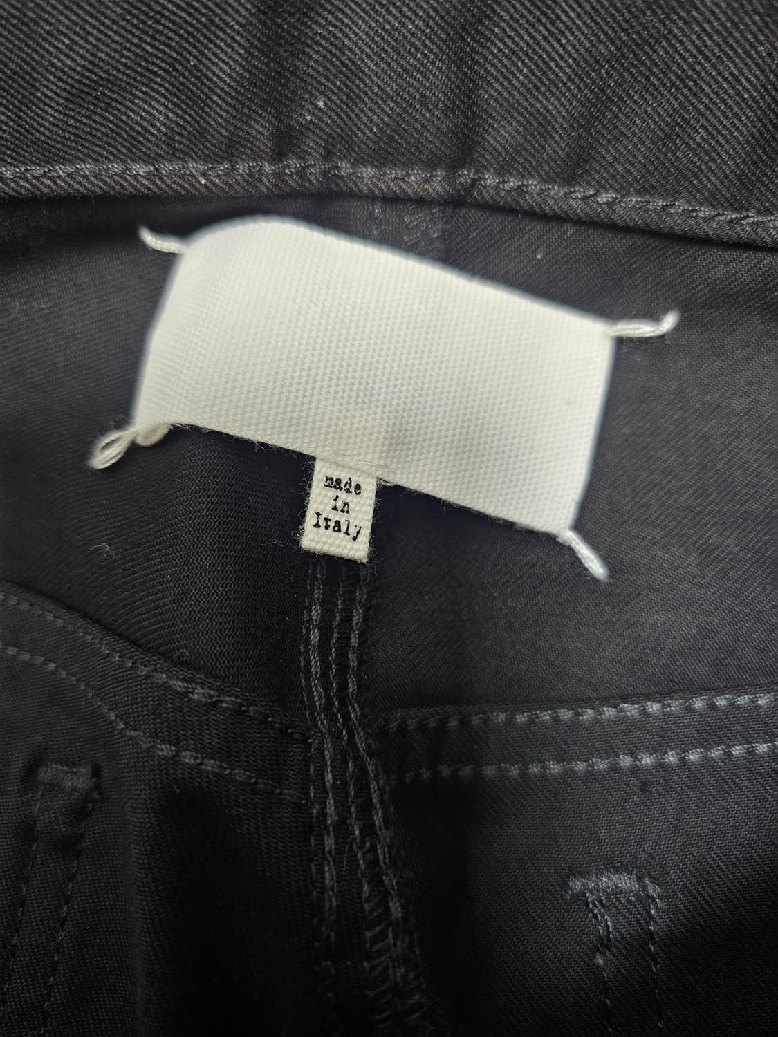 새상품 25 FW 메종마르지엘라 남성 블랙 진 팬츠 상품이미지7