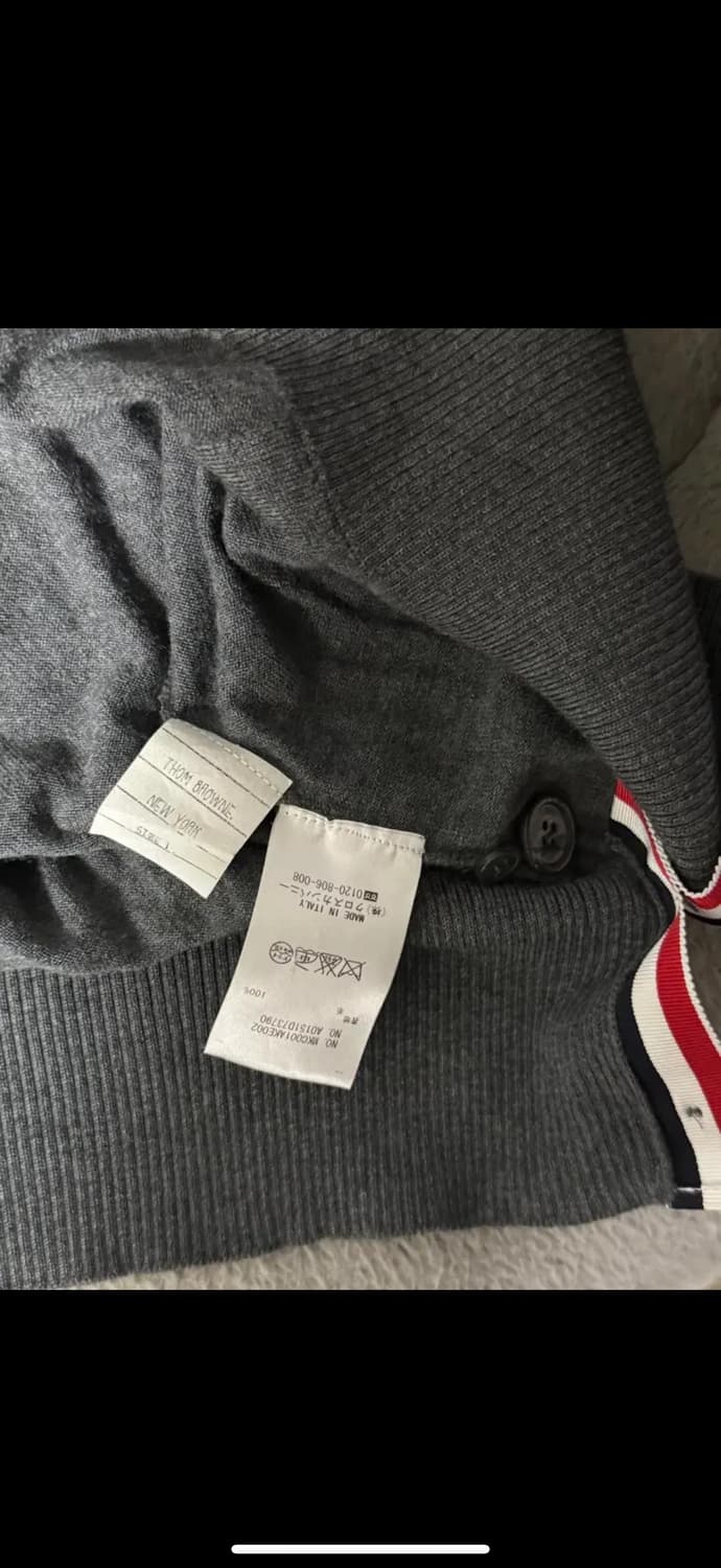 (번케 정품 인증완료) 정품 톰브라운 사선 가디건 size 1 상품이미지2