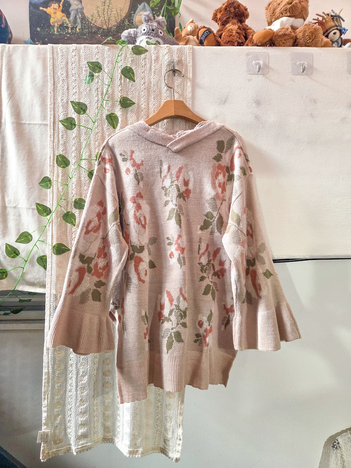 axes femme 플라워 가디건 상품이미지4