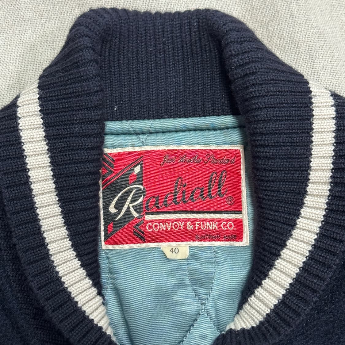 Radiall 라디올 재팬 패치 스타디움 점퍼 40 상품이미지5