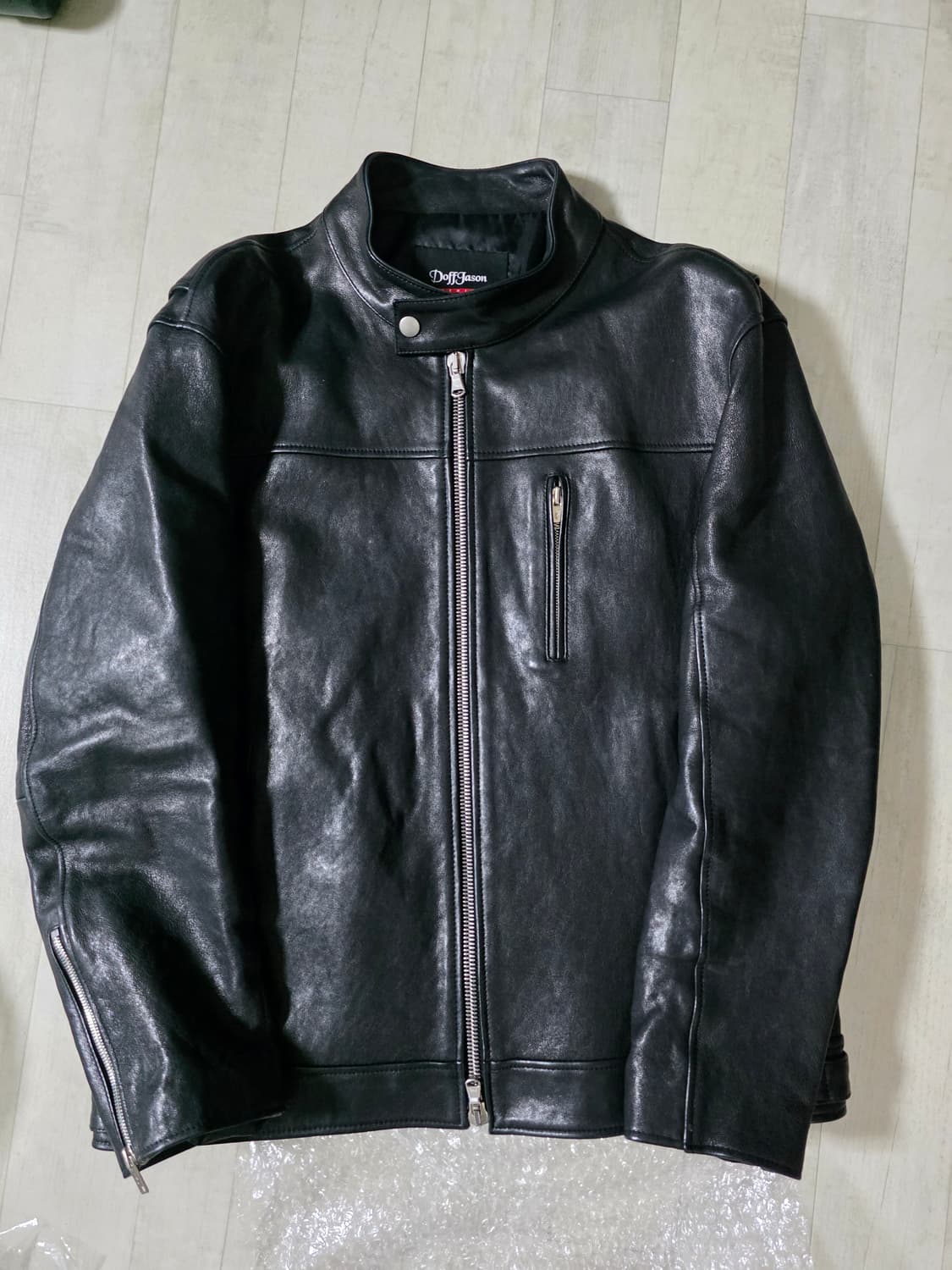도프제이슨 프리미엄 스탠다드 램스킨 레더 자켓 xl 상품이미지1