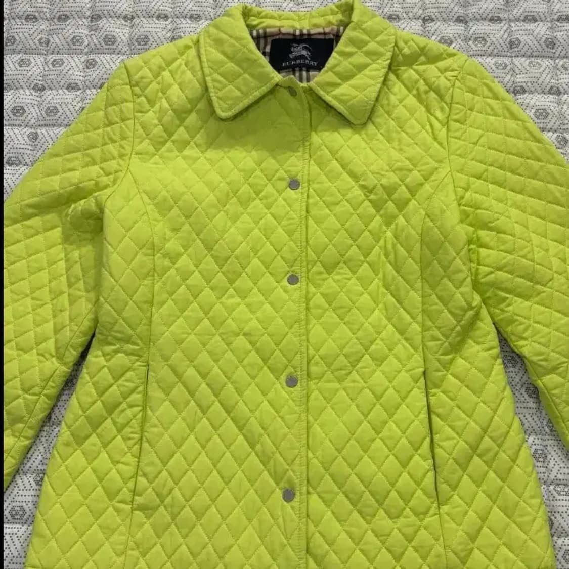 정품 버버리 퀼팅 자켓 ~55반 상품이미지7