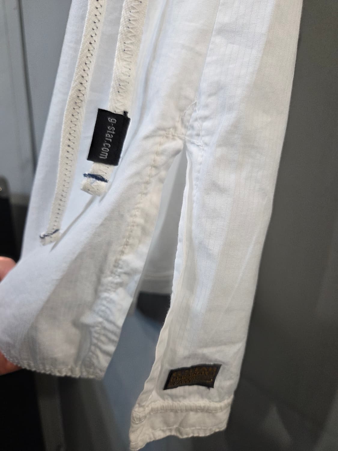 G-Star RAW 화이트 민소매 원피스 (M) 상품이미지7