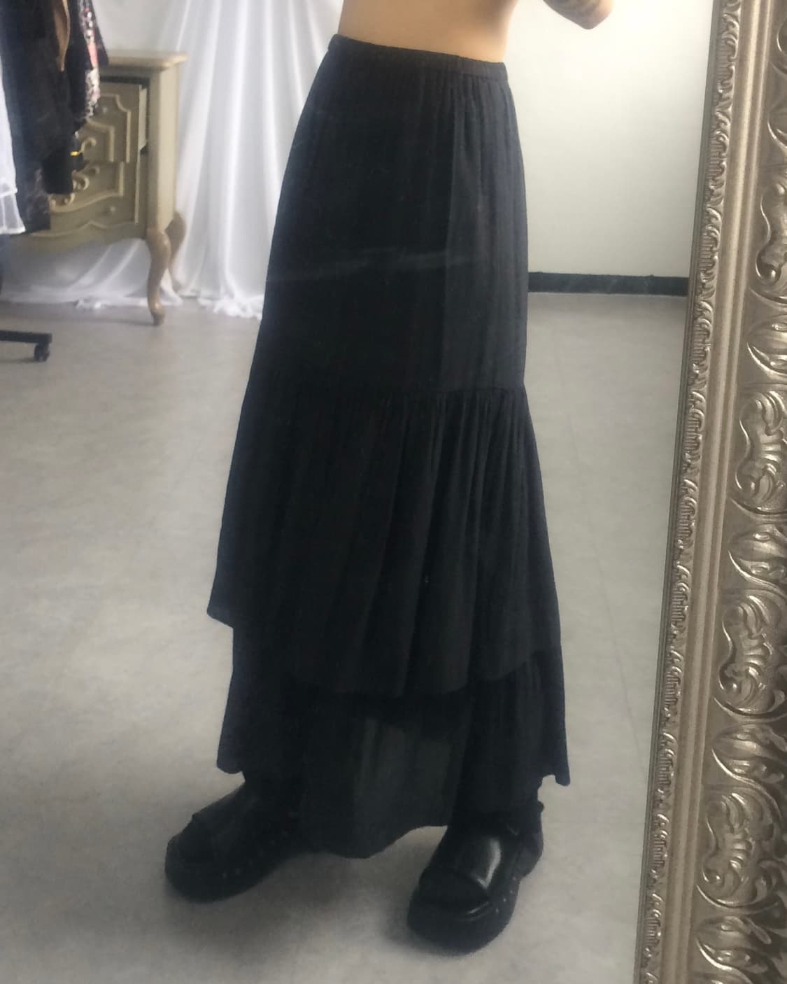 Layer long skirt 상품이미지9