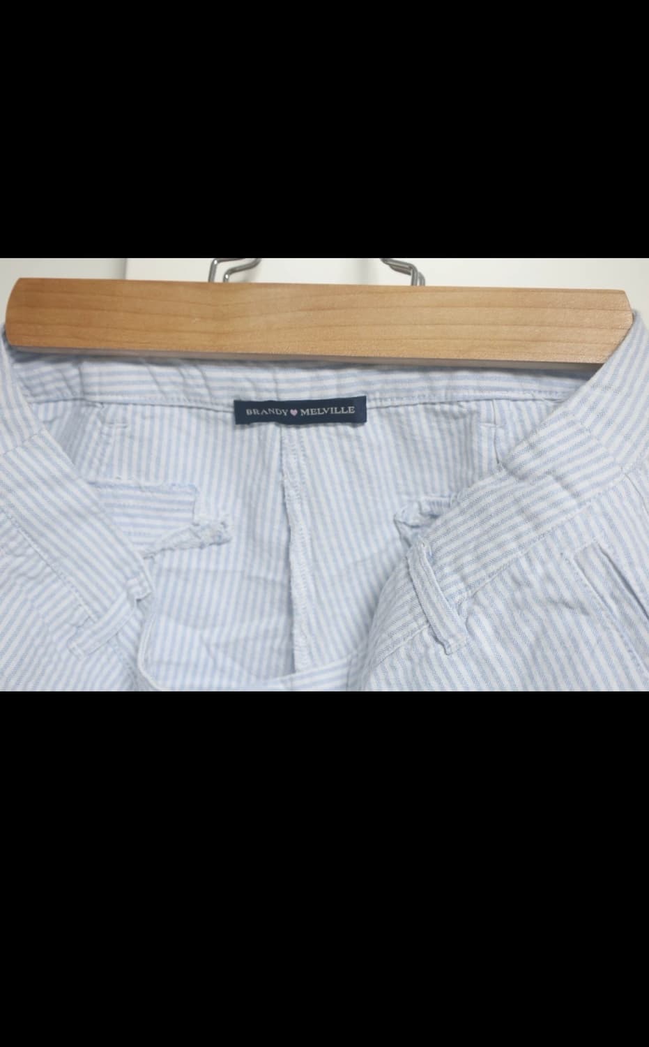 Brandy Melville 브랜디 멜빌 스트라이프 반바지 정가 3만원 상품이미지1