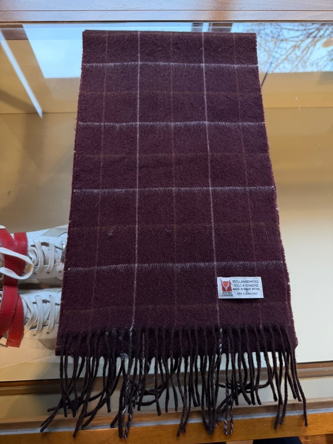 VTG 캐시미어 머플러 상품이미지3
