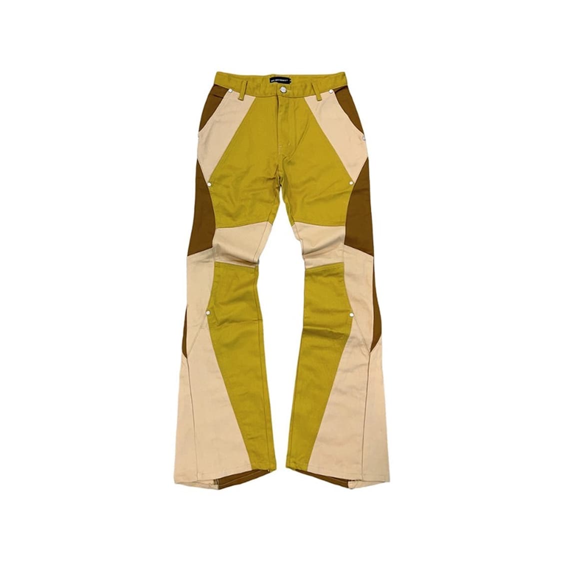 써저리 백 집 부츠컷 팬츠 바지 머스타드 M 상품이미지1