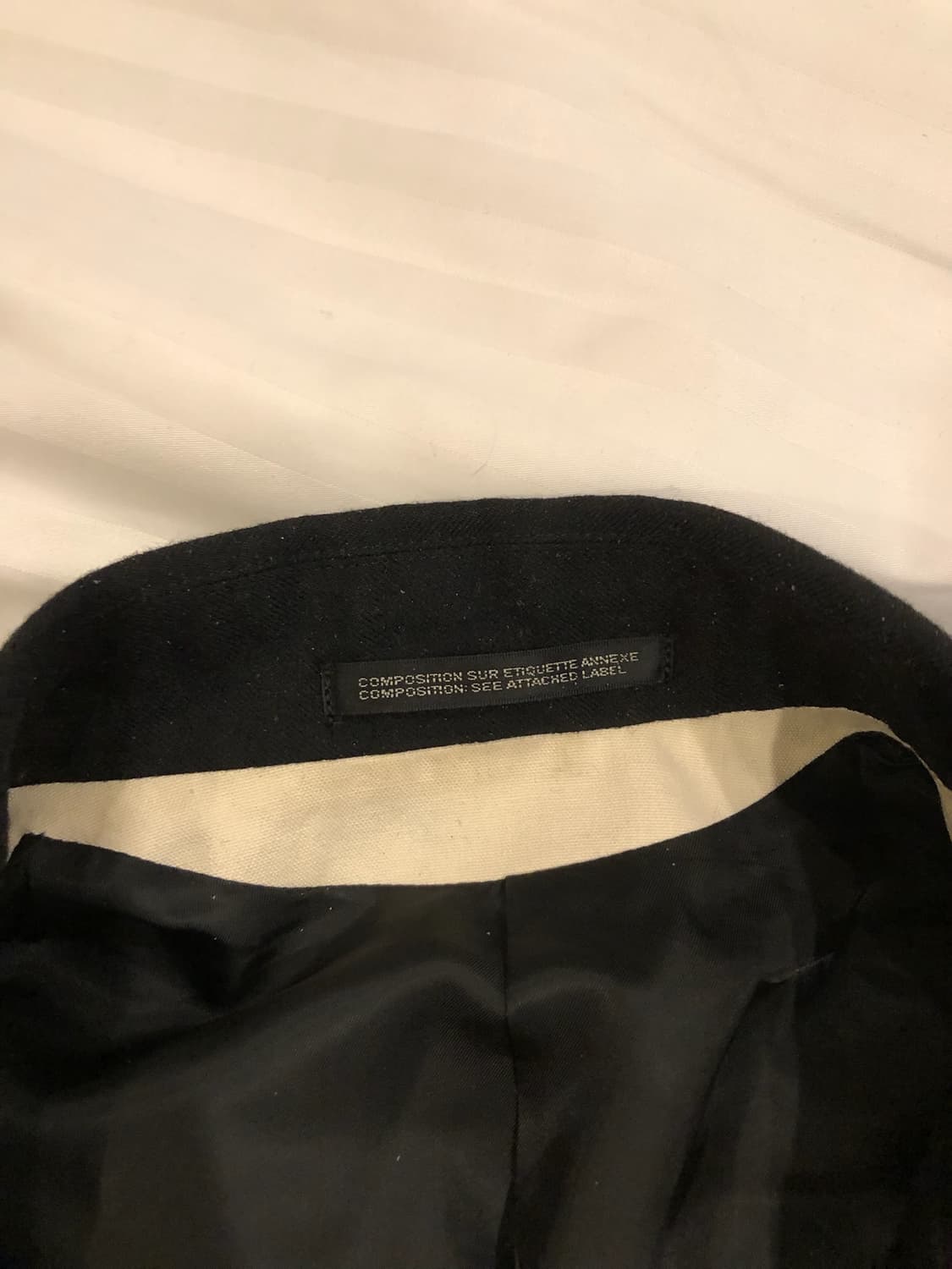 요지야마모토 뿌르옴므 00s 울 코트 상품이미지6