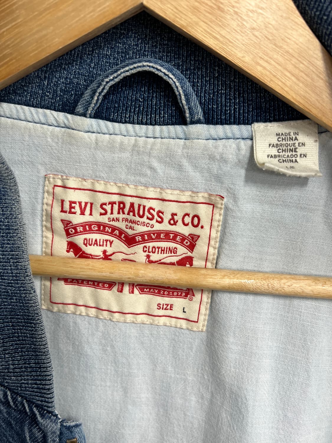 Levis 리바이스 데님 블루종  상품이미지6