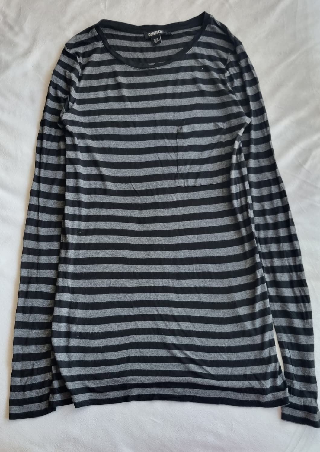 빈티지 DKNY 펑크 스트라이프 티셔츠 상품이미지1