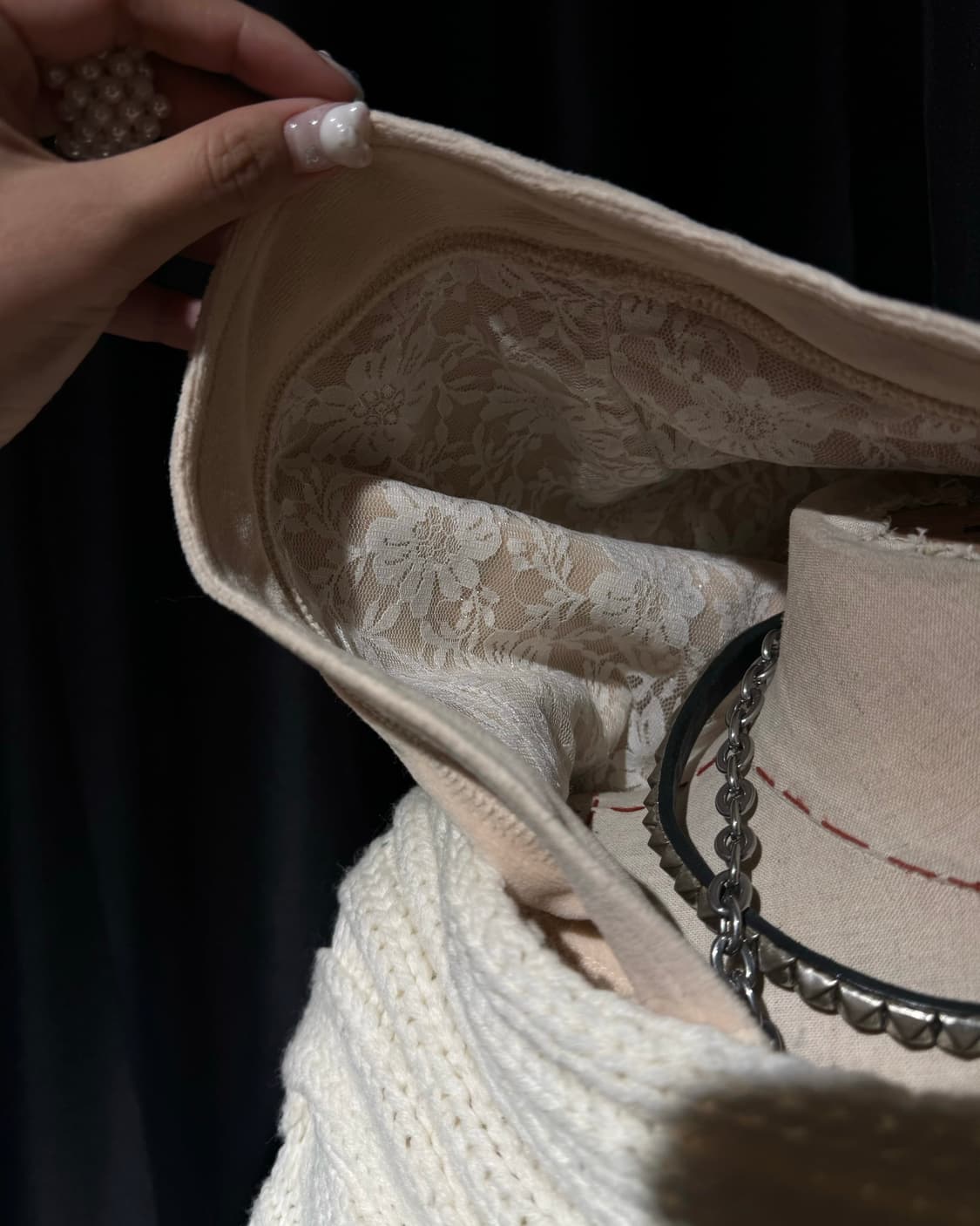 DEAR PRINCESS 벨벳 후드집업 상품이미지3